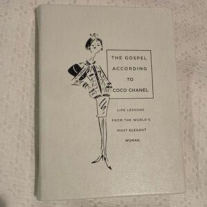 Chanel Other-The Gospel According To Coco Chanel Leather Book